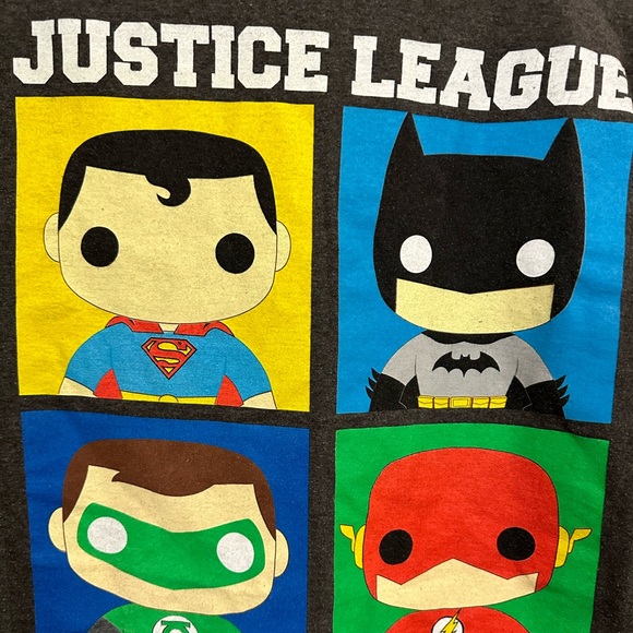 RARE Vintage Justice League Shirt 90s Comics - Picture 2 of 5